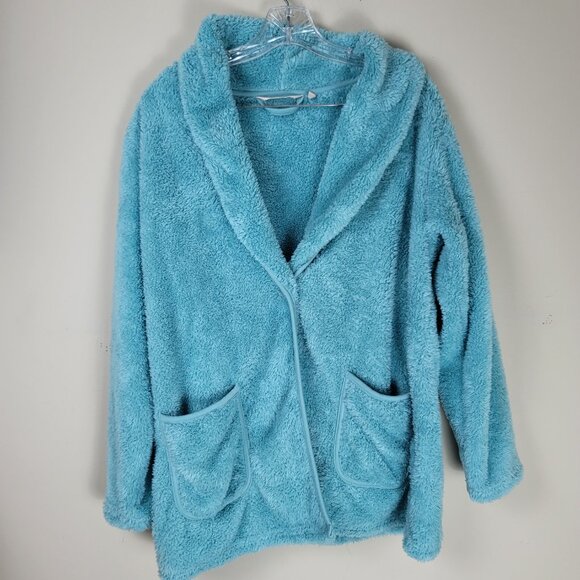 Soft Surroundings Most Wonderful Cardi Aqua Turquoise - Picture 3 of 10